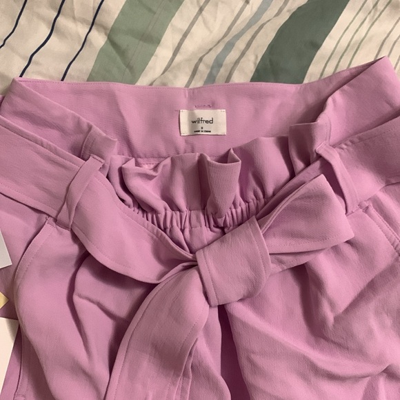 Wilfred paper bag short -size 8 -Orchid petal-new with tags - Picture 6 of 10